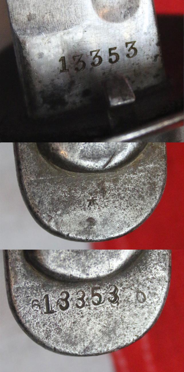 Japanese Type 1932 Otsu NCO's Gunto Sabre 770mm Blade Serial Numbered Matching Sword and Scabbard