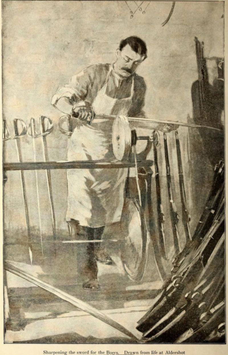 A British 1885 Pattern Cavalry Troopers Sabre The Sword Used At the Battle of Omdurman.