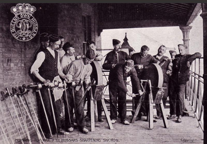 A British 1885 Pattern Cavalry Troopers Sabre The Sword Used At the Battle of Omdurman.