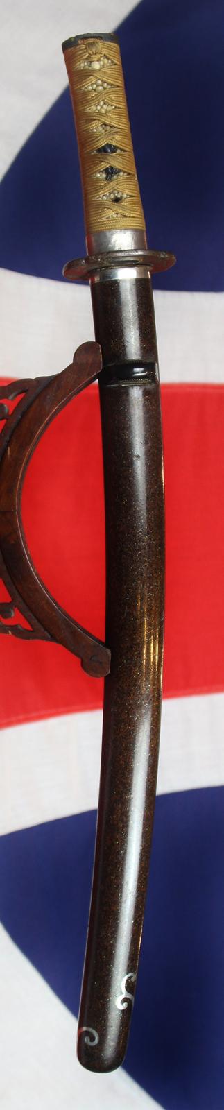 A Most Beautiful Fine Quality Shinto Wakizashi With All Original Edo Period Fittings and Silver Mounts. Circa 1650