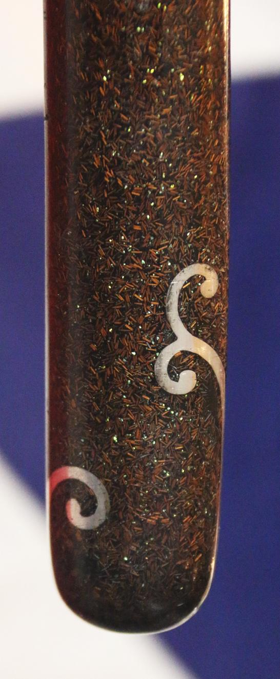 A Most Beautiful Fine Quality Shinto Wakizashi With All Original Edo Period Fittings and Silver Mounts. Circa 1650