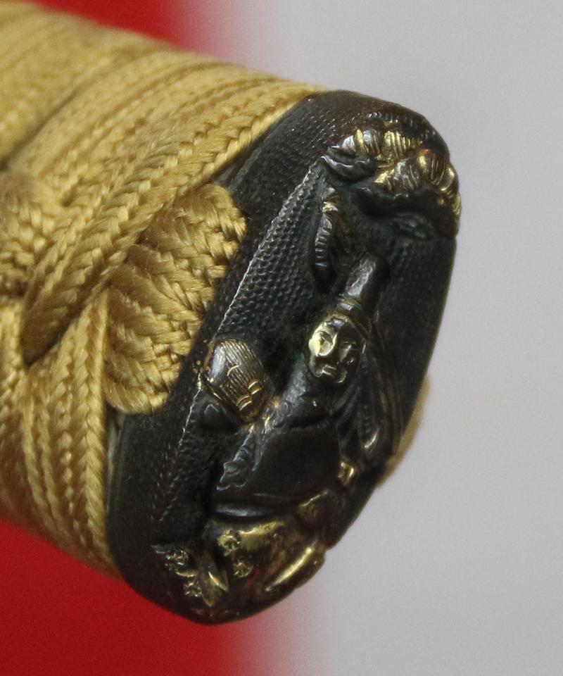 A Most Beautiful Fine Quality Shinto Wakizashi With All Original Edo Period Fittings and Silver Mounts. Circa 1650