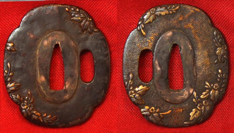 A Most Beautiful Fine Quality Shinto Wakizashi With All Original Edo Period Fittings and Silver Mounts. Circa 1650