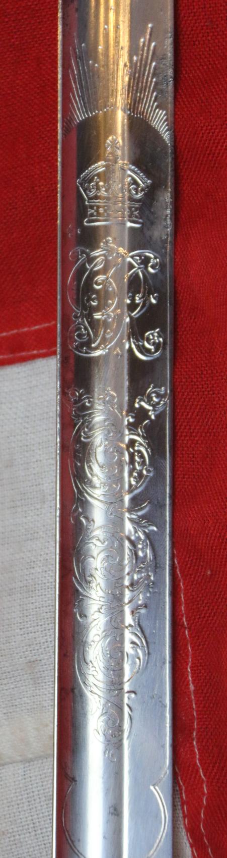 An Exceptional 1821 Pattern Victorian British Cavalry Officer's Combat Sabre By Hawkes & Co. Piccadilly. Fully Etched Deluxe Quality Blade. The Regulation Pattern Used in the 'Charge of the Light Brigade' in the Crimean War.