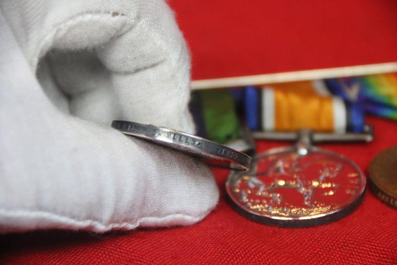 A Superb Group of Four Medals WW1 Trio, and Third Afghan War, 1919 Afghanistan Bar, India General Service Medal