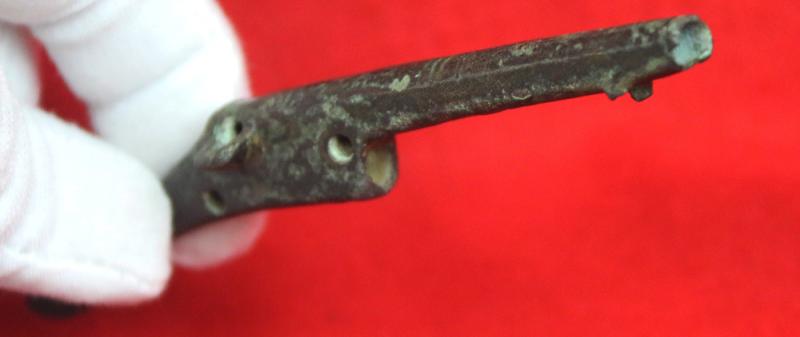 A Superb, Original, Late Queen Elizabeth Ist to King James Ist Period Miniature Pistol. Late 1500's, To The Turn of The 17th Century, Functioning Miniature Pistol