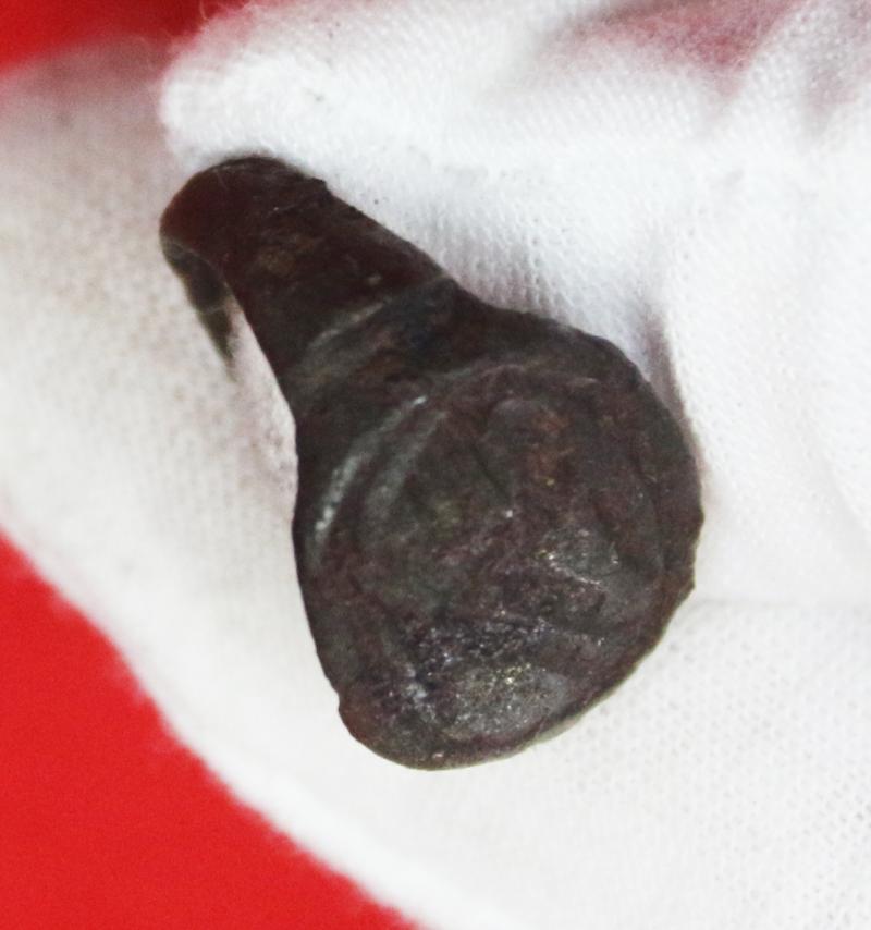 Roman Ist Century AD Hippocampus Intaglio Engraved Bronze 'Status' Ring. Around 2000 Years Old. From The Time Of the Divine Augustus, The First Emperor of Rome