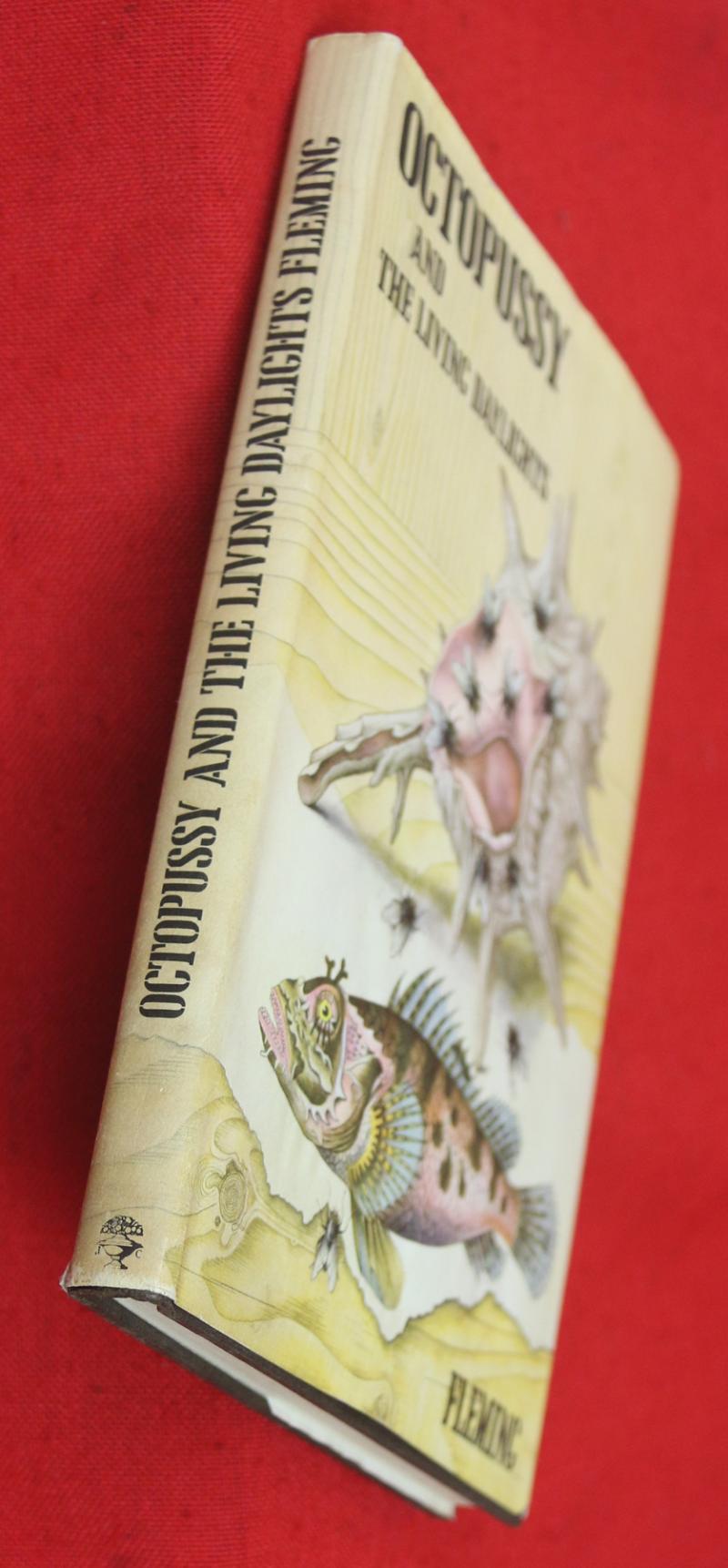 1st Edition James Bond, Octopussy & The Living Daylights, by Ian Fleming