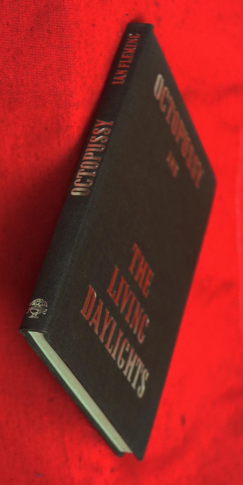 1st Edition James Bond, Octopussy & The Living Daylights, by Ian Fleming