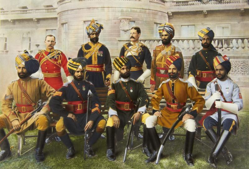 A 19th Century Indian Raj Period Percussion Cavalry Horse Pistol, With Damascus Twist Steel Barrel, Thus Likely For An Officer, Such as, a Risaldar/Subedar, or Risaldar Major of The Punjab Irregular Cavalry