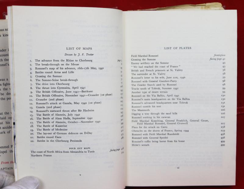 Ist Edition of 'The Rommel Papers' Printed by Collins in 1953