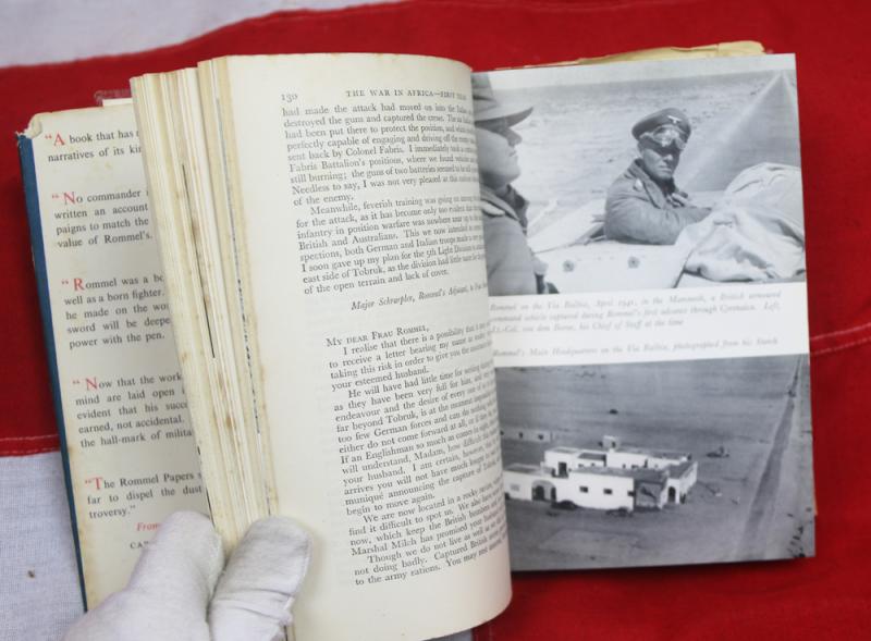 Ist Edition of 'The Rommel Papers' Printed by Collins in 1953