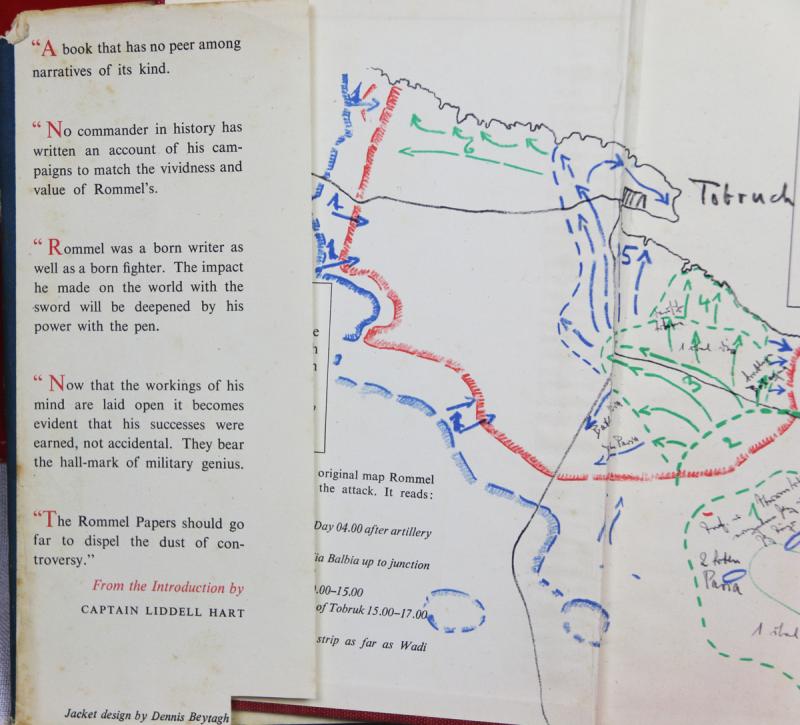 Ist Edition of 'The Rommel Papers' Printed by Collins in 1953