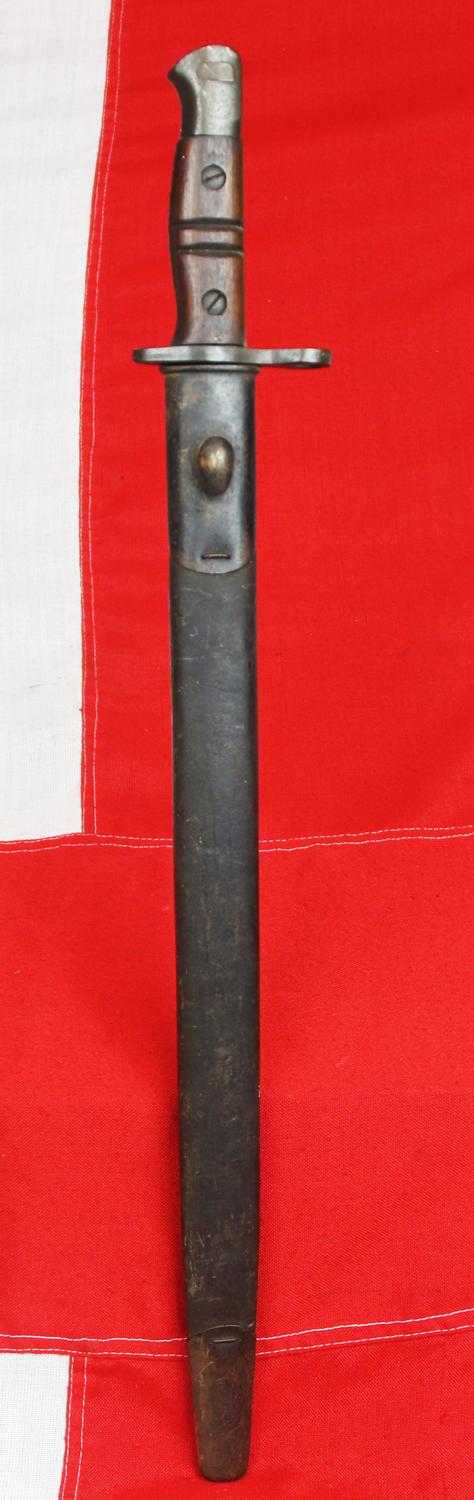 1917 US Bayonet, The *U.S. Model 1913 ‘1917’ Dated Remington Bayonet and Scabbard.