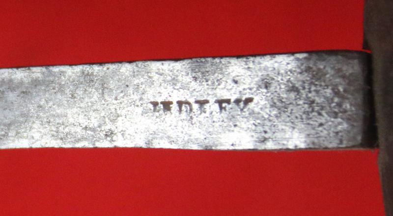 A Most Rare, Original Spanish Heavy Dragoon Cup Hilt Sword of the Napoleonic War Peninsular Campaign. An I8th Century or Earlier Form Spanish Rapier Hilt With a British 1796 Heavy Cavalry Ordnance Stamped Hadley Contract Blade