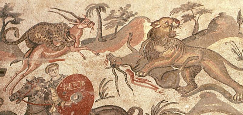 A Stunning Ancient Roman Ist Century AD, Galloping Oryx Intaglio Engraved Bronze 'Status' Seal Ring.