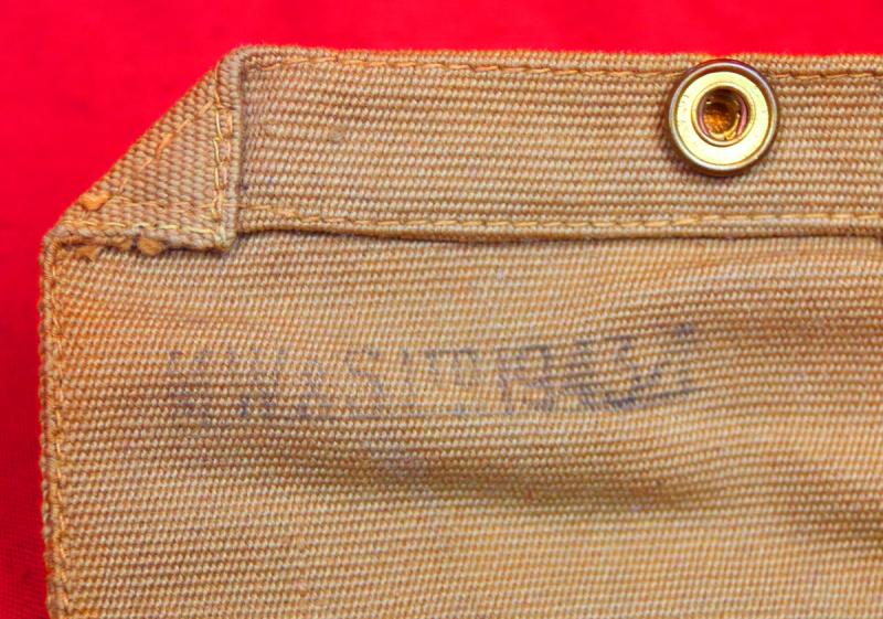 A Scarce Original WW2 British '37 Pattern Commando Officer's 9mm Browning Hi-power Holster, Ammunition Pouch & Waistbelt 1942/3 in Excellent Plus Condition