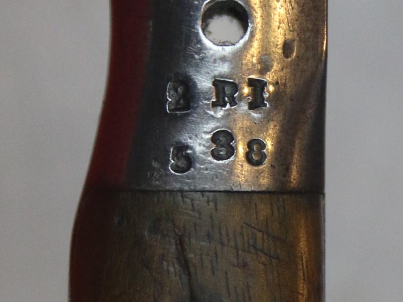 A Most Scarce, Edwardian, 2nd Battalion Royal Irish Regt. Long Lee Enfield 1903 Bayonet, To Fit & Use With The Long Lee Enfield & The MK III SMLE Enfield