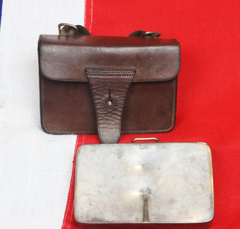 A Superb, WW1, British Officer's Field Service, Harrods 'Kit' Named 'A Welcome Present for Friends At the Front,'. Trench Warfare Pharmaceuticals Case for Morphine, Heroin & 7% Solution Cocaine From Harrods Department Store {Now Empty!}