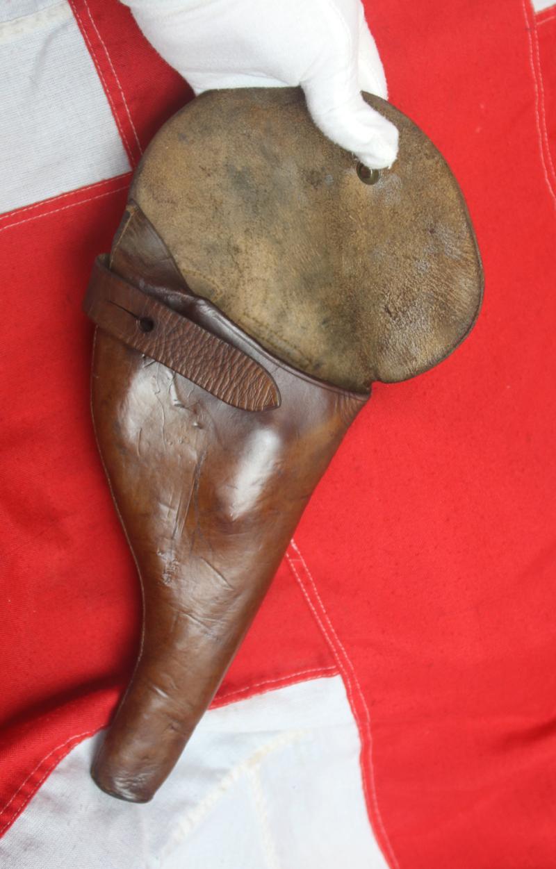A Finest Leather Field Service, .455 Revolver Holster, For WW1 Officers