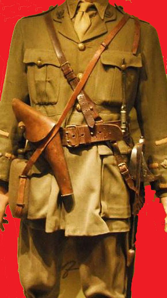 A Finest Leather Field Service, .455 Revolver Holster, For WW1 Officers