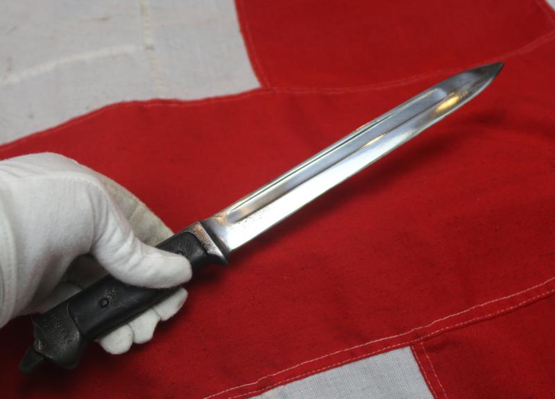 A Quite Rare Danish M1889 Krag-Jorgensen Knife Bayonet, Early Model by Weyersberg