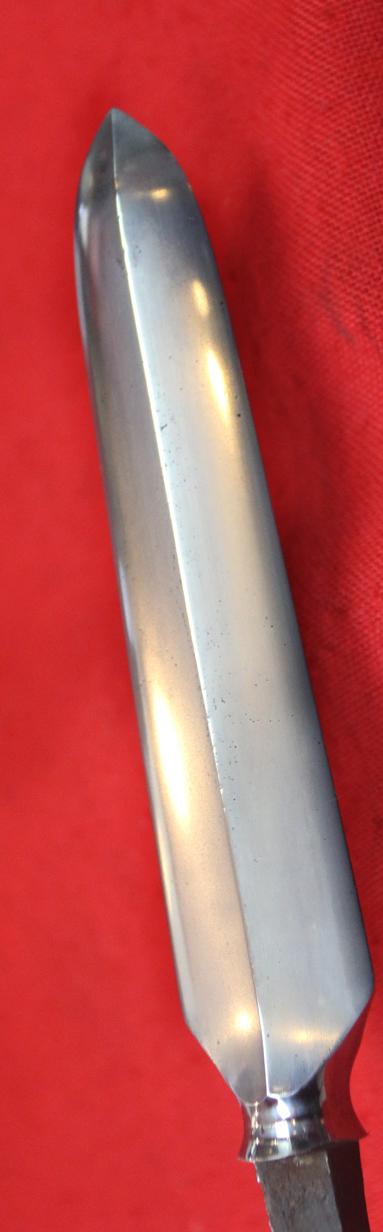 A Shinto Samurai Yari Pole Arm Signed Yamashiro Kami Fujiwara Norishige, Probably Yamashiro-no-Kami Fujiwara Kunishige, Early Edo Period