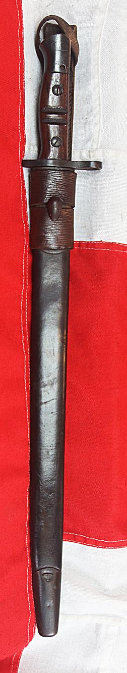 1917 US Bayonet, The *U.S. Model 1913 ‘1917’ Dated Remington Bayonet and Scabbard with Original Frog.