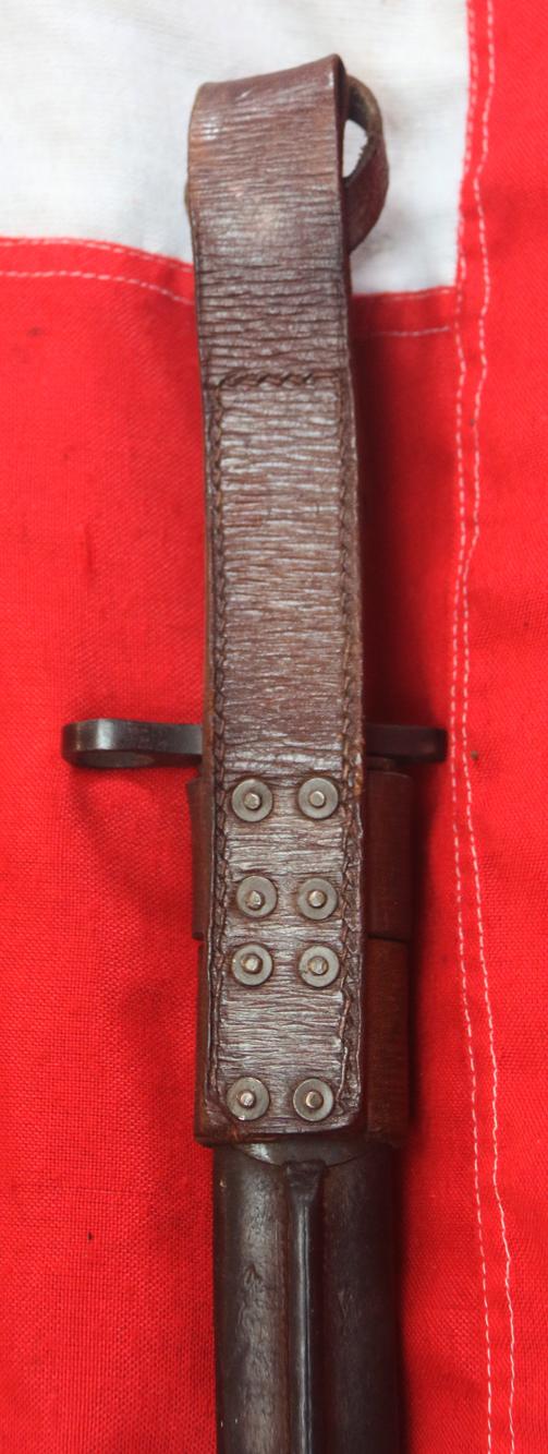 1917 US Bayonet, The *U.S. Model 1913 ‘1917’ Dated Remington Bayonet and Scabbard with Original Frog.