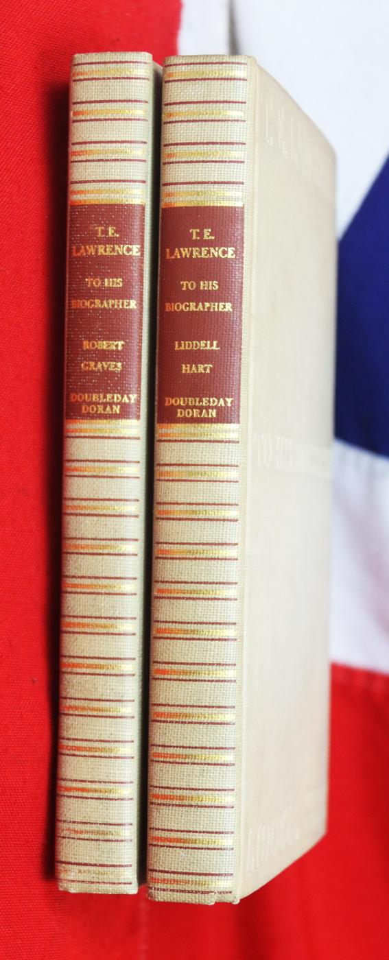 T.E.Lawrence. Two Signed, Special US Editions, Published in 1938, Published in America. Lawrence, T.E - To His Biographer Robert Graves & To His Biographer Liddell Hart