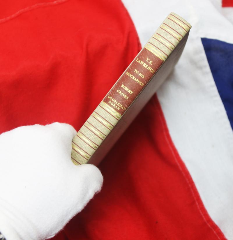 T.E.Lawrence. Two Signed, Special US Editions, Published in 1938, Published in America. Lawrence, T.E - To His Biographer Robert Graves & To His Biographer Liddell Hart