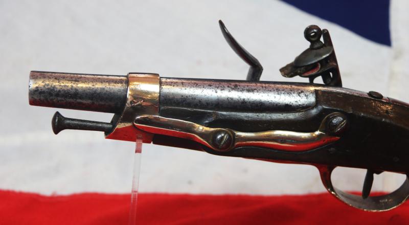 A Superb, Really Rare, French, Napoleonic Short Sea Service Boarding Pistol. The Pistolet De Bord Maritime, Modele 1786, Manufacture Nationale De Tulle Circa 1792