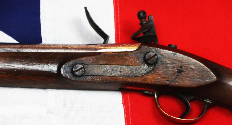 Most Scarce French Marine Flintlock M.1786 / An.IX 1800's Carbine. A French Sea Service Carbine of the Napoleonic Ships of the Line. Battle of Trafalgar Service Period. Made Circa 1803-4 Inspected by Joseph Guichard Napoleonic Inpector of Arms St Etienne