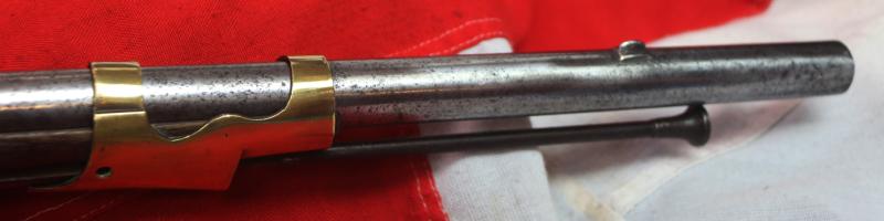 Most Scarce French Marine Flintlock M.1786 / An.IX 1800's Carbine. A French Sea Service Carbine of the Napoleonic Ships of the Line. Battle of Trafalgar Service Period. Made Circa 1803-4 Inspected by Joseph Guichard Napoleonic Inpector of Arms St Etienne