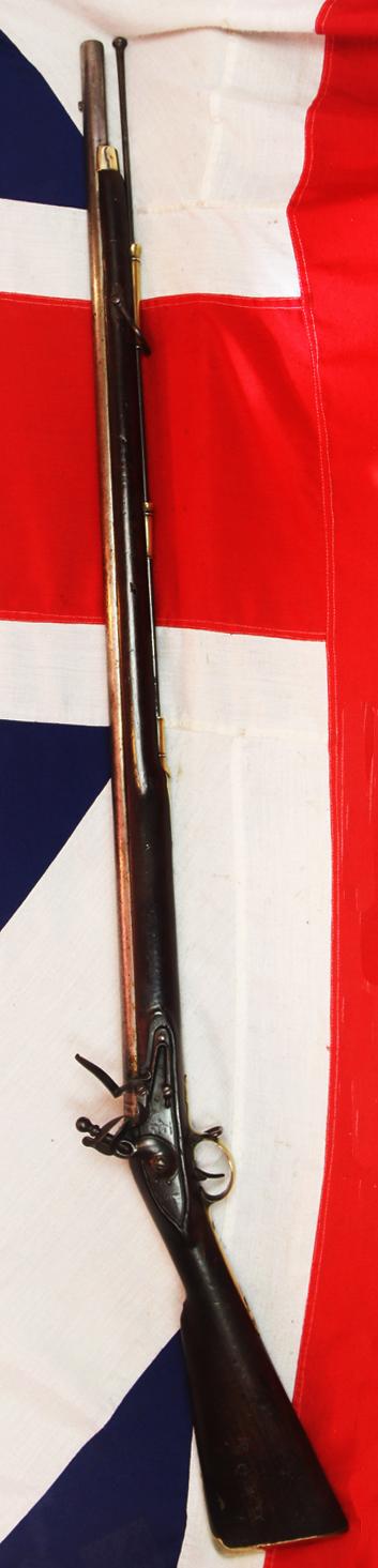 A Very Fine British ‘Brown Bess’ India Pattern Infantry Musket, Of The Napoleonic Wars Period, Circa 1810. For Over One Hundred Years The British ‘Brown Bess’ Was The Most Famed and Feared Musket In The World. No Army In The World Failed To Respect Them