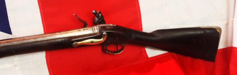 A Very Fine British ‘Brown Bess’ India Pattern Infantry Musket, Of The Napoleonic Wars Period, Circa 1810. For Over One Hundred Years The British ‘Brown Bess’ Was The Most Famed and Feared Musket In The World. No Army In The World Failed To Respect Them