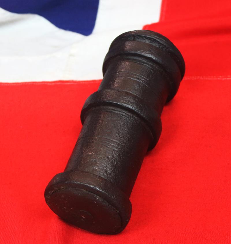 A Very Fine, Late Middle Ages, Early Hand-Bombard, Iron Mortar Cannon. The Earliest Form of Ignition Battle Weapon That Developed into The Hand Pistole & Blunderbuss