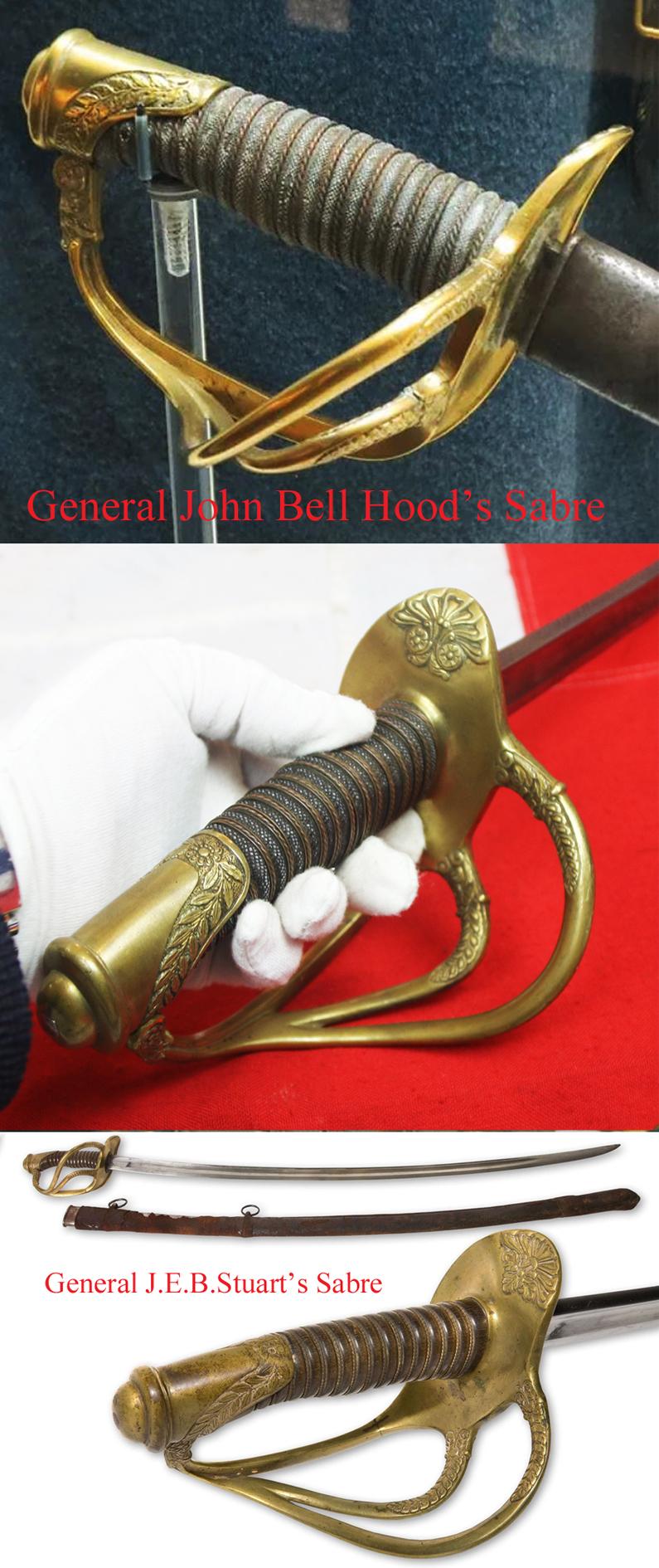 A Fabulous & Rare US Civil War General's Sabre With Its Original Civil War General Officer's Pattern 'Acorn' Sword Knot, & Steel Combat Scabbard. Superb Deluxe Etched Blade
