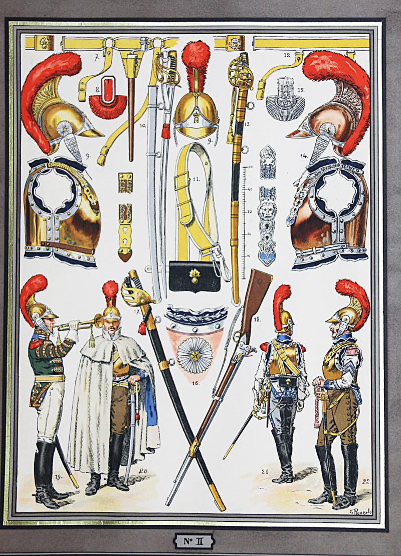 A Magnificent & Fantastic Presentation Limited Edition Leather & Gilt Bound Huge Volume Of Lucien Rousselot's Uniforms of Royal and Imperial French Army From the 18th century Ancien Regime, to the First Empire of The Emperor Napoleon