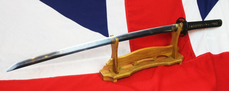 A Most Impressive & Stunningly Beautiful Bladed Antique Shinto period, Edo Era Samurai Horseman's Katana. Matsushiro Sinano School Koshirae