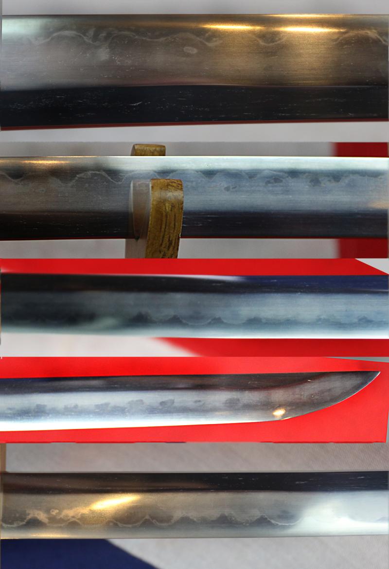 A Most Impressive & Stunningly Beautiful Bladed Antique Shinto period, Edo Era Samurai Horseman's Katana. Matsushiro Sinano School Koshirae