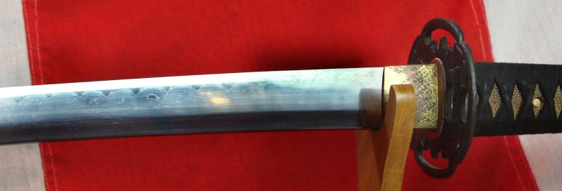 A Most Impressive & Stunningly Beautiful Bladed Antique Shinto period, Edo Era Samurai Horseman's Katana. Matsushiro Sinano School Koshirae