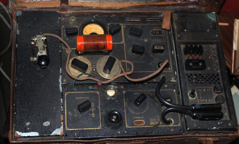 A Fabulous And Incredibly Rare Museum Piece. An Original WW2 SOE {Special Operations Executive} Secret Espionage Agent's Suitcase Radio Transmitter & Reciever of an Agent of the Secret Army 1942/3 Issue