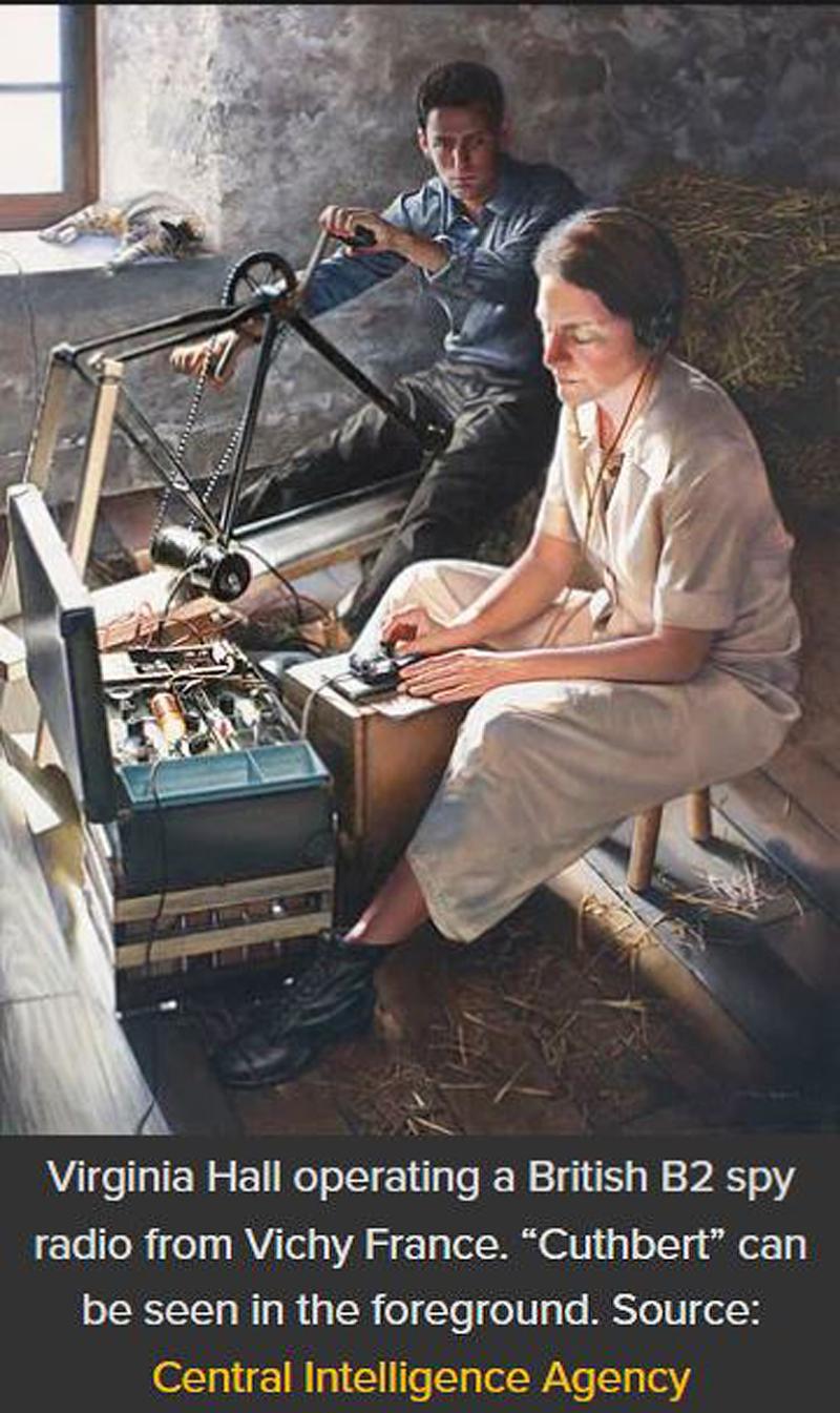 A Fabulous And Incredibly Rare Museum Piece. An Original WW2 SOE {Special Operations Executive} Secret Espionage Agent's Suitcase Radio Transmitter & Reciever of an Agent of the Secret Army 1942/3 Issue