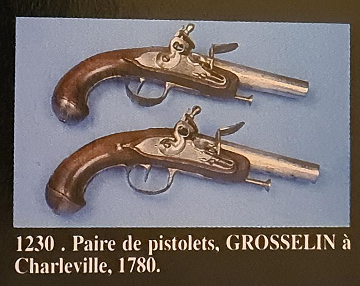 1780 Pattern, French Pistolet Maritime, An Officer's Naval 'Sea Service' Belt Pistol. Used By A French Naval Officer From the Battle of the Nile through to Battle of Trafalgar Era