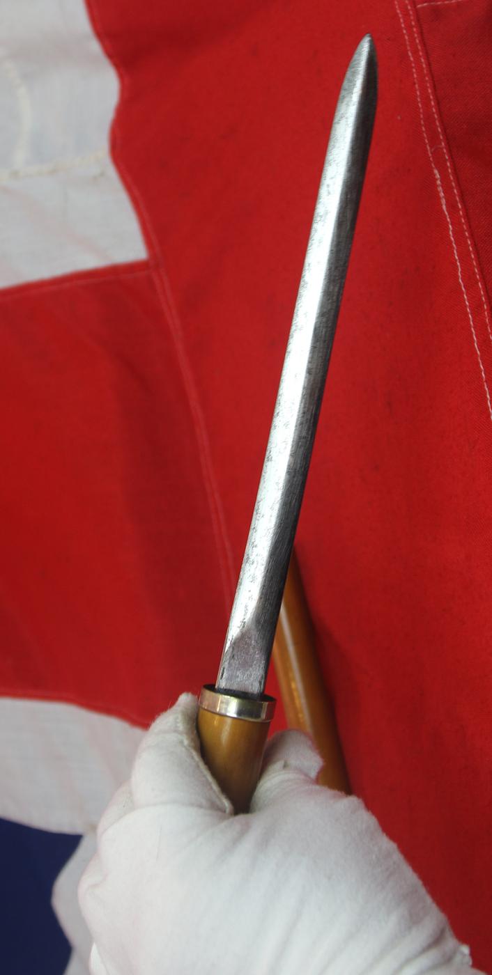 A Superb Quality, Antique, Victorian, Silver Topped Hidden, Secret, Dagger-Cane. In Fine Malacca Wood. In Fabulous Condition