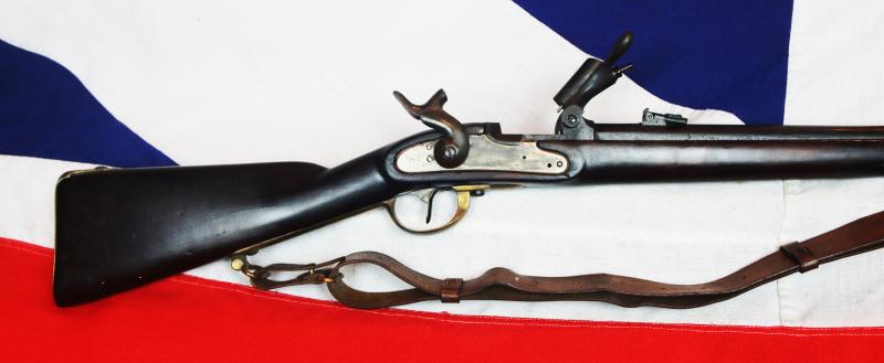 A Very Scarce Austrian {Austro-Hungarian Empire} Model Lorenz 1854/67 Wänzl Jäger Rifle, Trapdoor Conversion