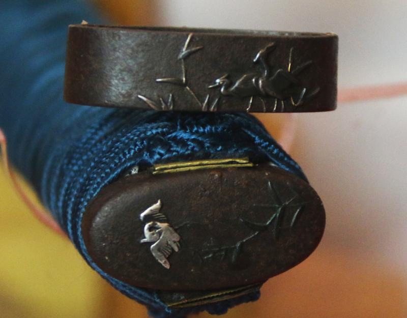 Stunning,1600's 'Senshu Banzai' Antique Edo Samurai Katana With Signed Blade, Kashu ju Darani Tachibana Katsukuni Saku, Katsukuni of the Tachibana Clan, the Darani School of Smiths, Made This {Sword} in Kashu Province, Incredible Hamon of Sanbon-Sugi