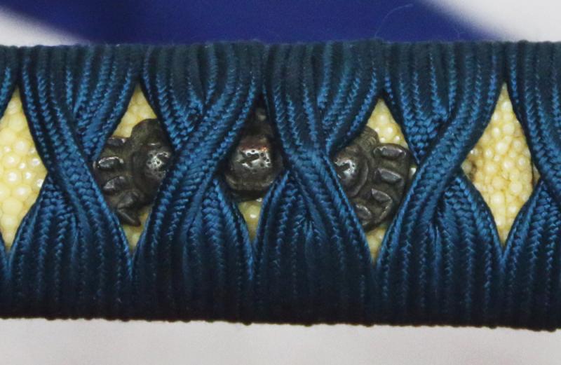 Stunning,1600's 'Senshu Banzai' Antique Edo Samurai Katana With Signed Blade, Kashu ju Darani Tachibana Katsukuni Saku, Katsukuni of the Tachibana Clan, the Darani School of Smiths, Made This {Sword} in Kashu Province, Incredible Hamon of Sanbon-Sugi