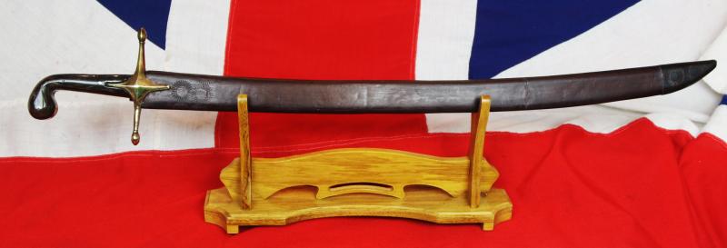 A Beautiful 18th to 19th Century Ottoman Shamshir. With Traditional Carved Horn Hilt